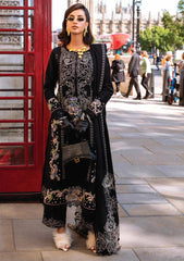 Dhanak 3PC Embroidered With Dhanak Embroidered Shawl-114