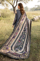 Lawn-3PC Embroidered with Digital Printed Dupatta-1075