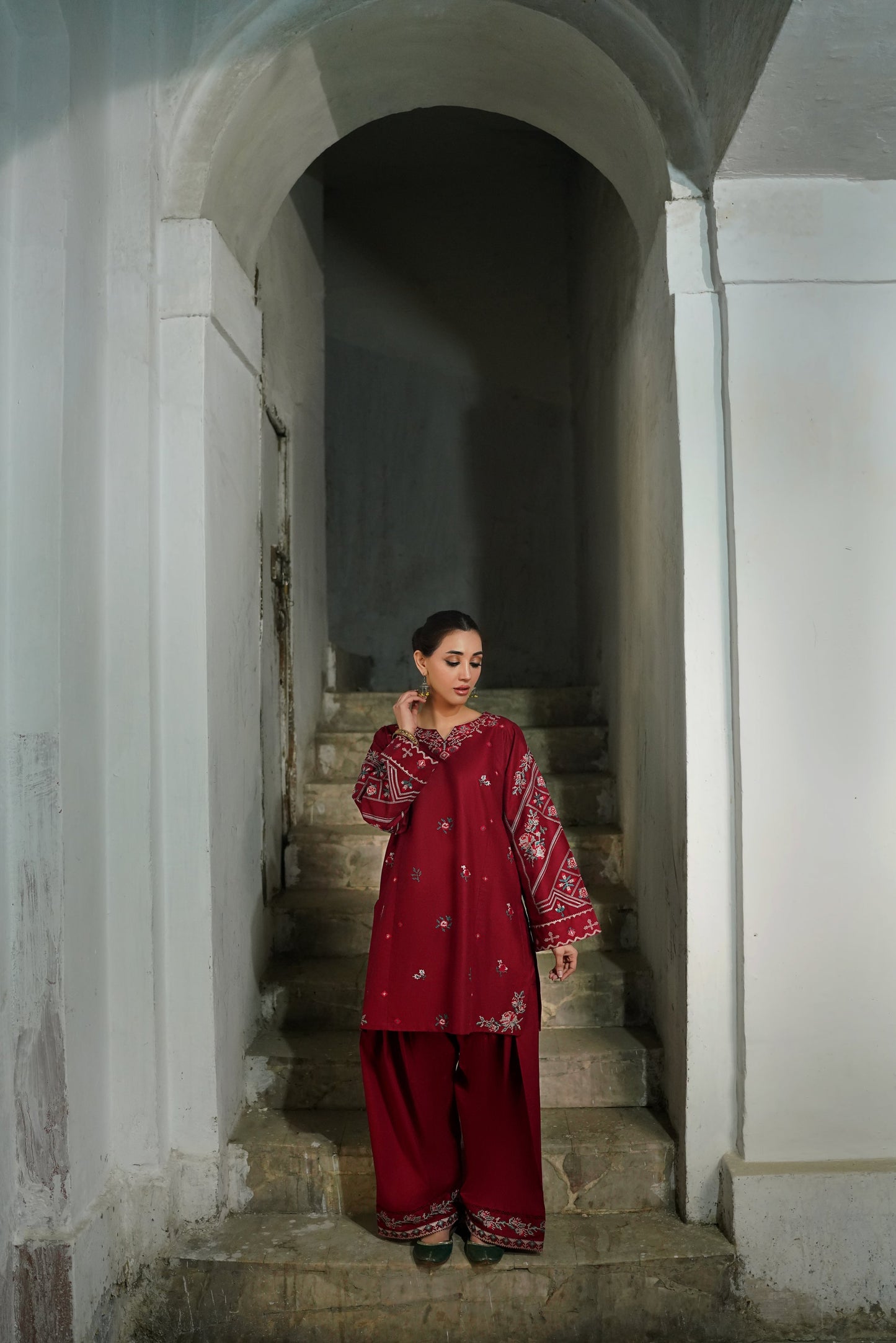 Lawn-2PC Embroidered-1358