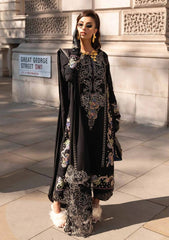 Dhanak 3PC Embroidered With Dhanak Embroidered Shawl-114